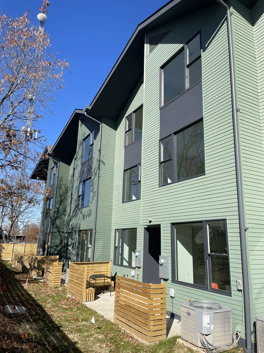 Dillard Co-Living side elevation